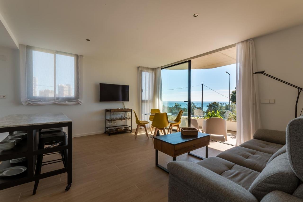 Ferienwohnung Modern Sea Front Sea Waves Alicante Exterior foto